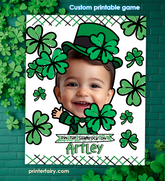 Pin the Shamrock game